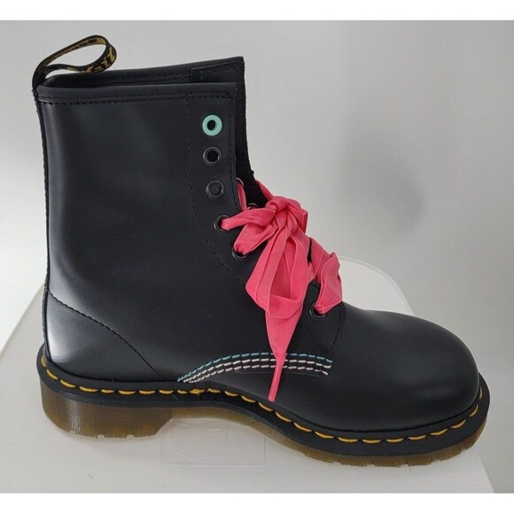 Dr Martens Hello Kitty & Friends 1460 Smooth Leather Lace Up Boots - Picture 5 of 9